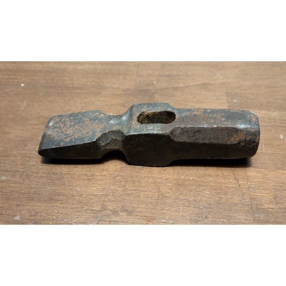 Vtg Cross Peen Hammer Head 1 lb 6oz Blacksmith Tinsmith 5.5”